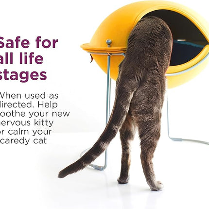 Comfort Zone Cat Calming Pheromone Spray: Value Size (4 oz); Proven to Reduce Destructive Scratching, Urine Marking, and Stress