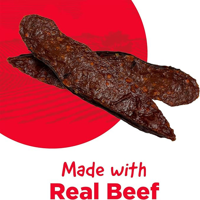 Country Kitchen Beef Jerky Tender Dog Treats, Made with Real Beef, High Protein, Low Fat, No Artificial Colors, 16 oz