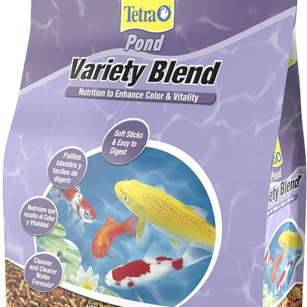 TetraPond Variety Blend Fish Food to Enhance Color and Vitality