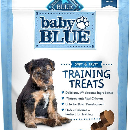 Blue Buffalo Baby Blue Training Treats Natural Puppy Soft Dog Treats, Savory Chicken 4-oz Bag