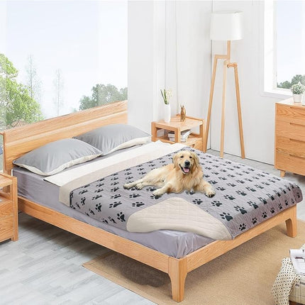 SPXTEX Dog Bed Cover Dog Crate Pads Dog Pee Pads Washable Dog Pads, Non Slip Puppy Pee Pads for Large Dogs, Waterproof Pet Pee Pad, Dog Whelping Training Pads for Dogs, 1 Piece, 82"x86"