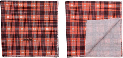 Lionheart glory Fall Dog Bandana 1 Pack Washable Soft Cotton Halloween Bibs Scarf, Adjustable Kerchief Square Dog Bandanas for Large Dogs