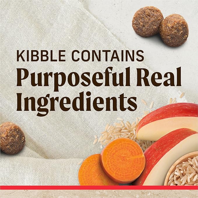 Merrick Healthy Grains Premium Adult Dry Dog Food, Wholesome And Natural Kibble With Beef And Brown Rice - 25.0 lb. Bag