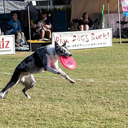 Hyperflite K-10 Jawz Pink Disc • for Dogs Over 16" • 8.75 Inch / 155 Grams • Puncture Resistant • Made in The USA