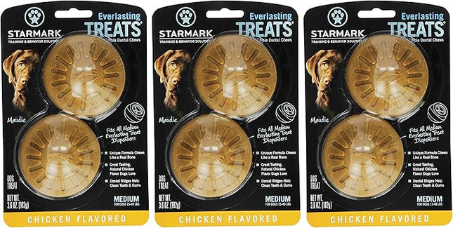 Starmark Everlasting Treats Dental Chews Medium Chicken 2ct. (3pk)