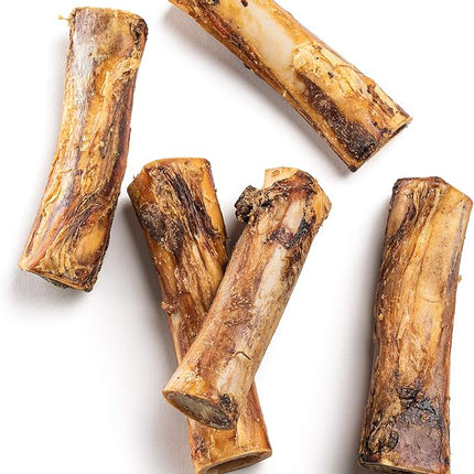 Jack&Pup Marrow Bones for Dogs, Long Lasting Dog Bones for Large Dogs, 6" Marrow Bone, Natural Beef Bone (6 Pack)