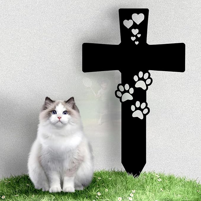 Custom Pet Name Memorial Grave Stake Marker, Custom Pet Garden Metal Stake, Pet Memorial Metal Sign, Personalized Pet Memorial Stake, Outdoor Pet Garden Decor