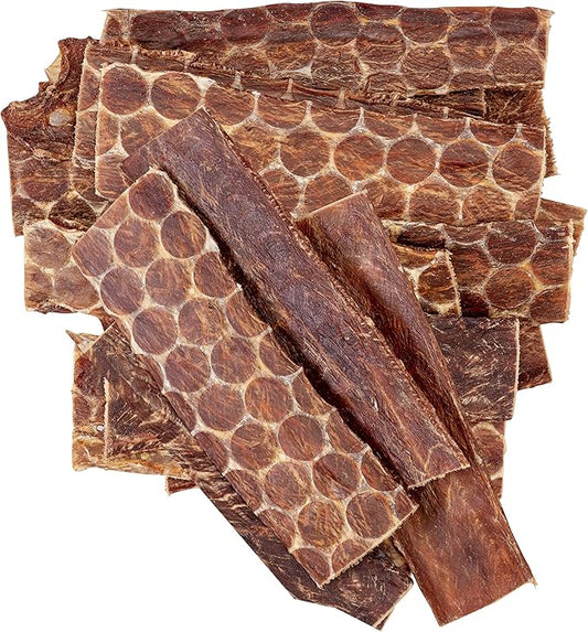 hotspot pets Beef Esophagus Dog Treats (6 INCHES) (1LB Bag) Grass Fed with No Added Hormone All Natural Jerky Dog Treats - Chews Rich in Glucosamine & Chondroitin for Joint Health