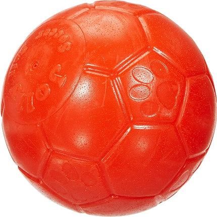 Jolly Pets Large Soccer Ball Floating-Bouncing Dog Toy, 8 inch Diameter, Orange
