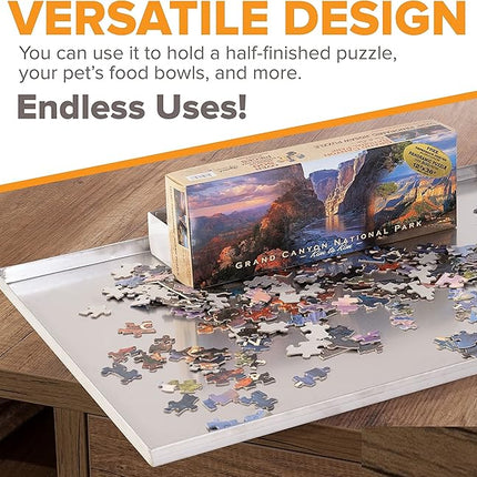 39.96" x 29.45" Metal Replacement Dog Crate Pan Chew Proof Crack Proof Pet Kennel Tray Central Dog Training Crate Pan Pet Supplies, Stainless Steel, 1" H