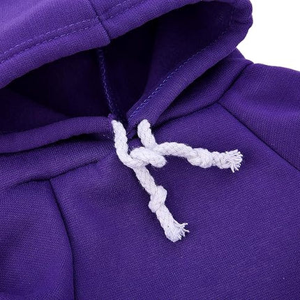 Blank Dog Sweatshirt Pet Hoodie for Puppy Small Dogs Doggie Clothes S