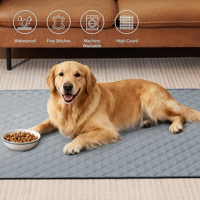 Eterish Reusable Washable Pee Pads for Dogs Large/Extra Large 36'' x 36'' 2 Pack, Absorbent Pet Puppy Dog Training Pads Non-Slip, Waterproof Whelping Potty Pads for Dogs Leak-Proof