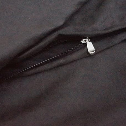 Dogbed4less Medium Large Orthopedic Dog Bed with Memory Foam for Pet, Waterproof Liner, Washable Microsuede Espresso Cover, 37X27X4 Inch