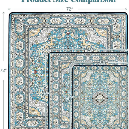 Qeils Washable Pee Pads for Dogs, Reusable Puppy Pads 72"x72" Super Absorbent Leakproof Extra Large Dog Training Pads, Non-Slip Potty Pads for Floor, Bed, Kennel, Whelping Pads Litter Mat