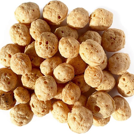 yakyPUFF Himalayan Cheese Treats | Lactose Free | Gluten Free | Grain Free | REAL BACON | USA MADE | For All Breeds | Bacon Flavor Crispy Puffed Treat