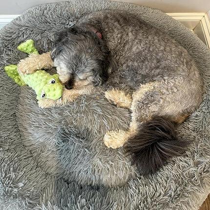 SPOT Skinneeez Extreme Stuffers Frog - Stuffing Free Dog Toy With Squeaker & Rip Stop Mesh Lining for Durability - Insert Plastic Bottle for Extra Crunch, For Small to Medium Puppies & Dogs - 14in