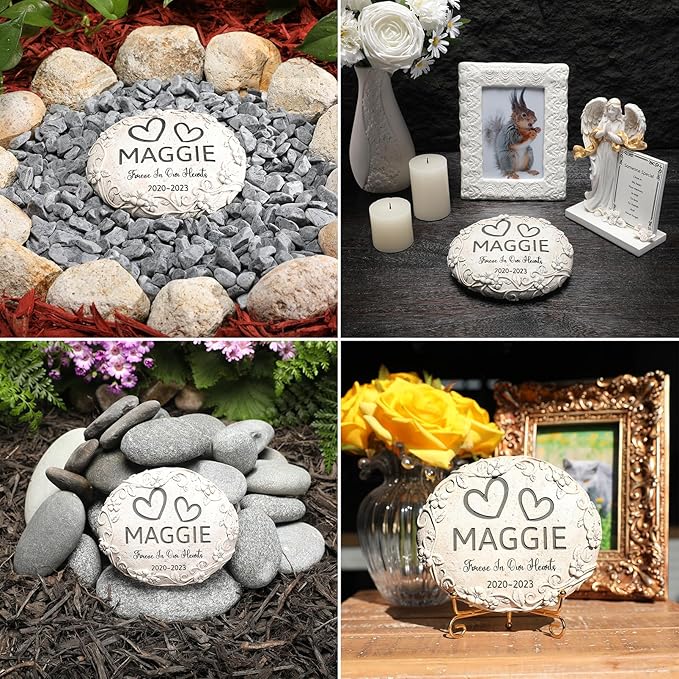 Personalized Squirrel Memorial Stone, Pet Grave Marker Squirrel, Squirrel Headstone, Squirrel Tombstone, Squirrel Gravestone, Squirrel Memorial Gifts