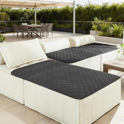 gogobunny 100% Double Sided Waterproof Dog Blanket Soft Pet Bed Cover Reversible Protect Furniture Couch Sofa Car for Puppy Large Dog Cat (Dark Charcoal/Light Charcoal, 40x50 Inch (Pack of 1))