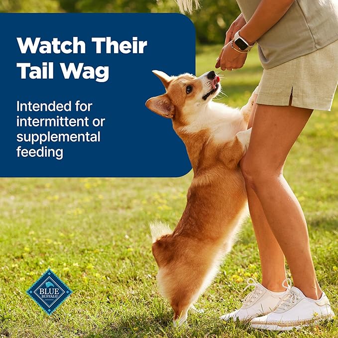 Blue Buffalo Nudges Grillers Natural Dog Treats, Made in the USA with Real Steak, 16-oz Bag