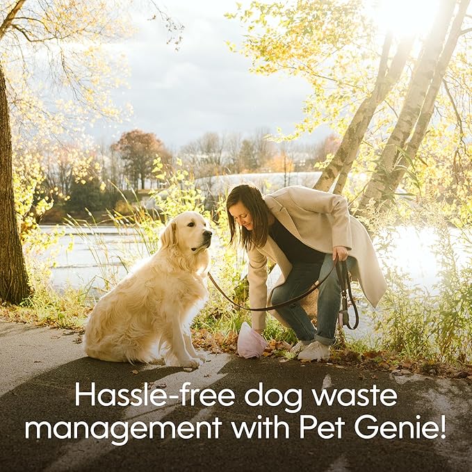 Dog Poop Bags Rolls Scented, Extra Strong & Leak-Proof for Dogs, Lavender Scented, Easy Tear Pet Waste Bags, Made from 65% Recycled Plastic, 16 Rolls (240 Count)