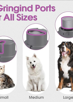 Cat Clippers Grooming Kit for Matted Hair -4 in 1 Low Noise Paw Trimmer Nail Grinder,Cordless Cat Shaver for Long Hair,Trimmer Also for Pet Hair Around Paws, Eyes, Ears, Face, Rump