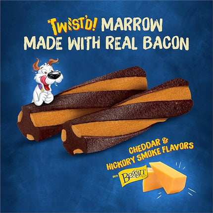 Purina Busy with Beggin’ Twist’d Cheddar and Hickory Smoke Flavors Adult Dog Treat - 10 ct. Pouch