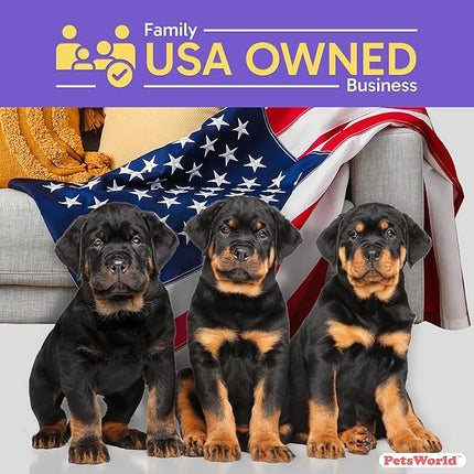 PetsWorld XL Dog Pee Pads 30"x36", 1,800-Count – Heavy Duty, Leak-Proof Potty Training Pads for Puppies & Large Dogs, Super Absorbent, Quick-Dry Disposable Pads with Odor Control