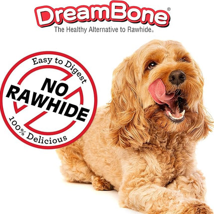 Dreambone Twist Sticks Rawhide Free Dog Chews, Made with Real Chicken, 100 Count (Pack of 1)