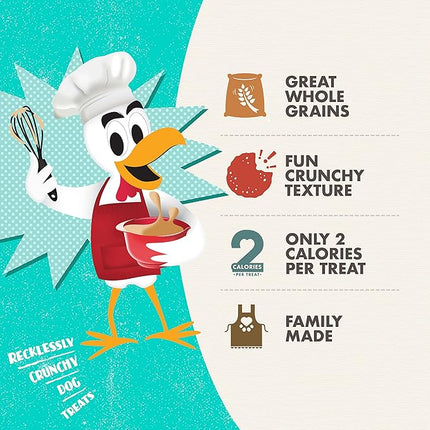 Fromm Crunchy Os Banana Kablammas Dog Treats - Premium Crunchy Dog Treats - Banana Recipe - 6 oz