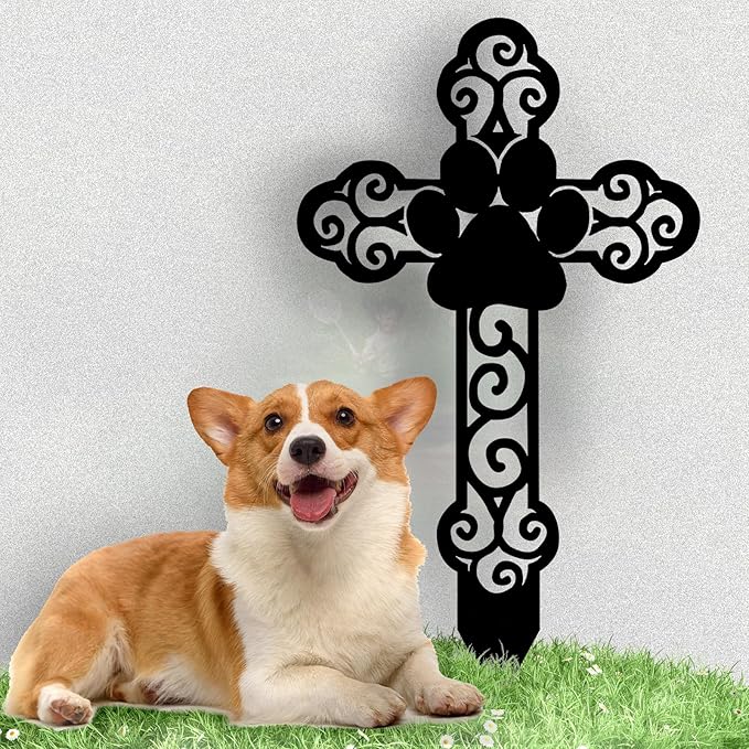 Custom Pet Name Memorial Grave Stake Marker, Custom Pet Garden Metal Stake, Pet Memorial Metal Sign, Personalized Pet Memorial Stake, Outdoor Pet Garden Decor