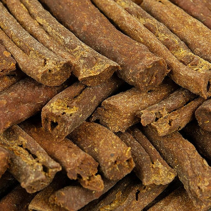 BRUTUS & BARNABY USA Sweet Potato Dog Treats - Crunchy Grain Free Cinnamon Apple Sticks, Promotes Positive Gut Health with Natural Anti-Diarrhea Properties (Cinnamon & Apple, 12 oz)