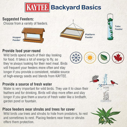 Kaytee Wild Bird Finch Station 2 Soft Mesh Sock Feeder, Includes, Yellow, 4 Socks