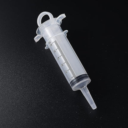 60ML Baby Bird Parrot Feeding Tubes, Liquid Medicine Feeder Push-Tube Pet Cat Dog Feeder with 2 Pcs Stainless Steel Metal Feeding Spoon