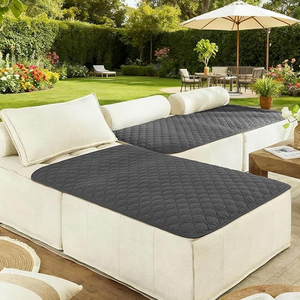 gogobunny 100% Double Sided Waterproof Dog Blanket Soft Pet Bed Cover Reversible Protect Furniture Couch Sofa Car for Puppy Large Dog Cat (Dark Charcoal/Light Charcoal, 40x50 Inch (Pack of 1))