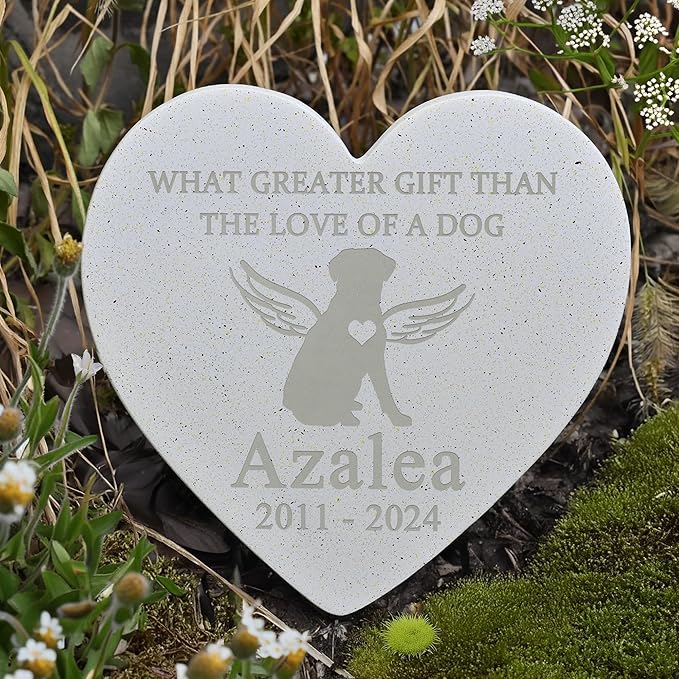 Personalized Pet Stone | Pet Memorial Stone | Dog Memorial Stone | Pet Memorial Gift | Pet Loss Gift | Pet Memorial | Dog Memorial | Dog Memorial | Loss of a Dog - Love of A Dog