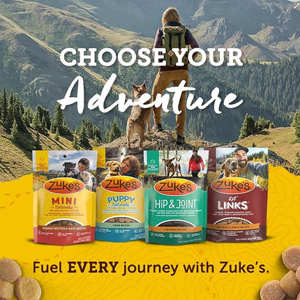 Zuke's Puppy Naturals Dog Training Treats, Pork & Chickpea Recipe, Nutrient-Rich Mini Dog Treats for Training, Grain Free Puppy Treats, 5 OZ Bag (Pack of 1)