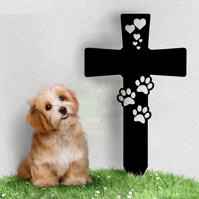 Custom Pet Name Memorial Grave Stake Marker, Custom Pet Garden Metal Stake, Pet Memorial Metal Sign, Personalized Pet Memorial Stake, Outdoor Pet Garden Decor