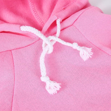 Blank Dog Sweatshirt Pet Hoodie for Medium Girl Dogs Doggie Clothes