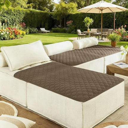 gogobunny 100% Double Sided Waterproof Dog Blanket Soft Pet Bed Cover Reversible Protect Furniture Couch Sofa Car for Puppy Cat Kids (Dark Walnut/Light Walnut, 40x50 Inch (Pack of 1))