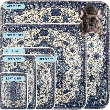 PUPIBOO Washable Pee Pads for Dogs and Cats - Super Absorbent Reusable Puppy Training Pads - 100% Waterproof, Leak-Proof & Non-Slip Whelping Pads for Pet Housebreaking