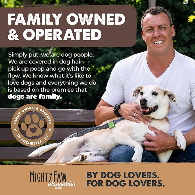 Mighty Paw Naturals Curly Bully Sticks for Dogs - Grass Fed Beef Dog Chews. Bully Sticks for Large Pets, Medium, Small Breeds. Lower Odor Treats for Small Pets. Single Ingredient 12”, 5 Pack