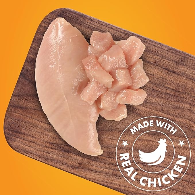 Chicken Wrapped Sweet Potato Dog Treats, Rawhide Free Jerky Wraps, Made with Real Chicken, 16 Oz, Healthy, Easily Digestible, Long Lasting, High Protein Treat, Satisfies Dog's Urge to Chew