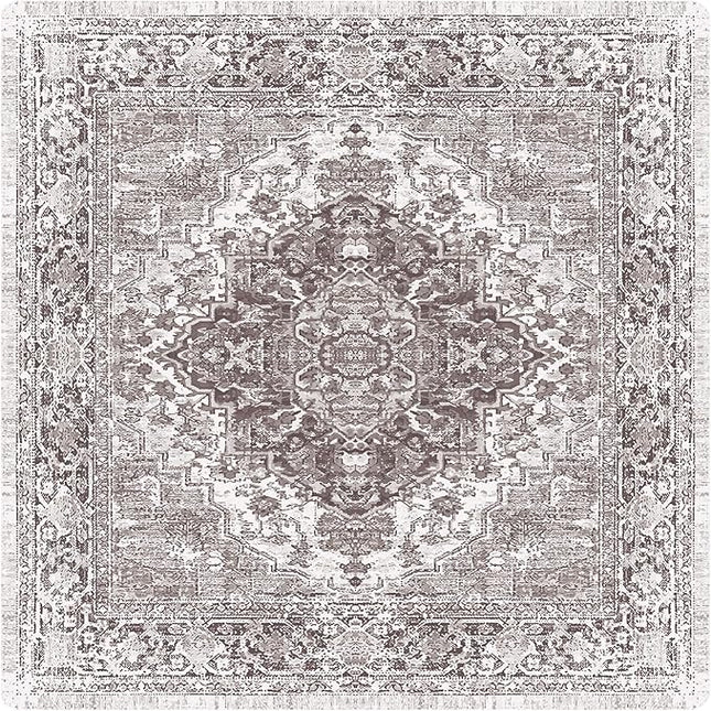 nunubaby 2PACK Washable Pee Pads for Dogs, Stylish, Non-Slip and Leak-Proof Pee Pads. Reusable Potty Pads for Dogs for Crates and Floors.(Brown/Geo, 72" x72")