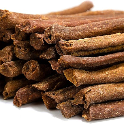 BRUTUS & BARNABY USA Sweet Potato Dog Treats - Crunchy Grain Free Cinnamon Apple Sticks, Promotes Positive Gut Health with Natural Anti-Diarrhea Properties (Cinnamon & Apple, 2 lb)