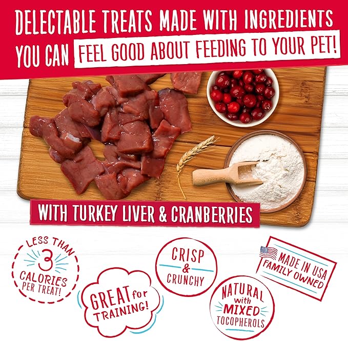 Charlee Bear Dog Treat, 16-Ounce, Liver/Cran