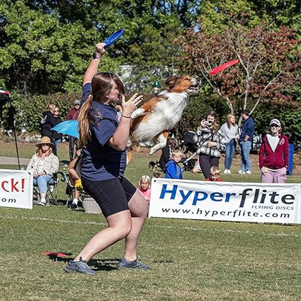 Hyperflite K-10 Jawz Pink Disc • for Dogs Over 16" • 8.75 Inch / 155 Grams • Puncture Resistant • Made in The USA