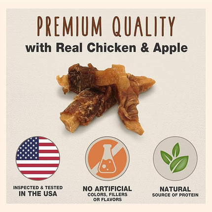 Cadet Gourmet Sweet Potato & Chicken Wraps Limited-Ingredient Dog Chews, Healthy and Natural Training Treats for Small and Large Dogs, 28 oz.