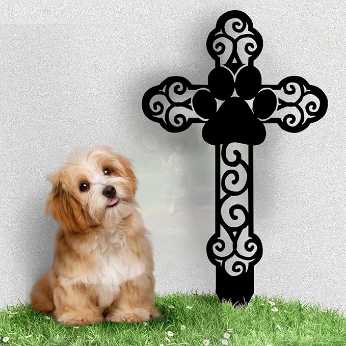Custom Pet Name Memorial Grave Stake Marker, Custom Pet Garden Metal Stake, Pet Memorial Metal Sign, Personalized Pet Memorial Stake, Outdoor Pet Garden Decor