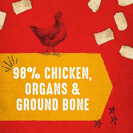 Stella & Chewy's Freeze-Dried Raw Dog Treats - Carnivore Crunch for Training - Natural Limited Ingredient, Grain-Free - Perfect for Picky Eaters - Chicken Recipe - 3.25 oz Bag