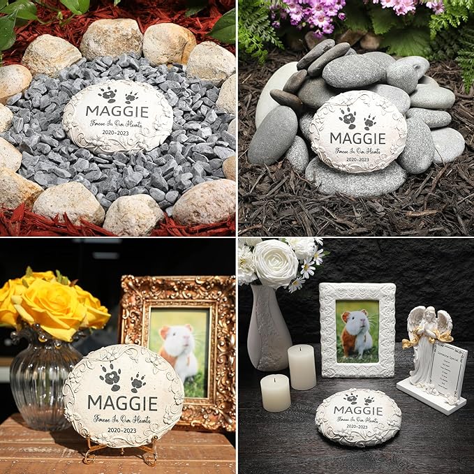 Personalized Guinea Pig Memorial Stone, Guinea Pig Grave Markers, Guinea Pig Gravestone, Guinea Pig Headstone, Pet Tombstone Guinea Pig, Guinea Pig Memorial Gifts
